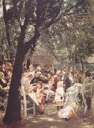 Max Liebermann, Beer Garden in Munich (nn02)